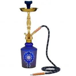 24" Mya Ayla Brass Hookah