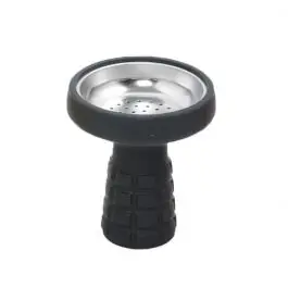 Silicone Metal Bowl - Texas Hookah