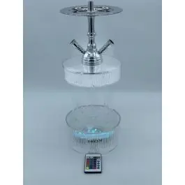 24" Dream Fountain LED Hookah